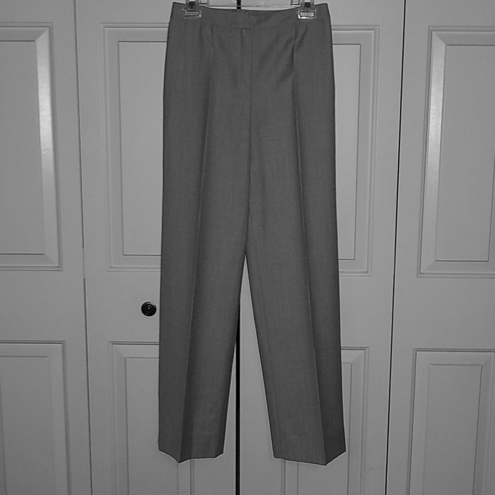 Valentino Boutique Gray Wool & Cashmere Pants